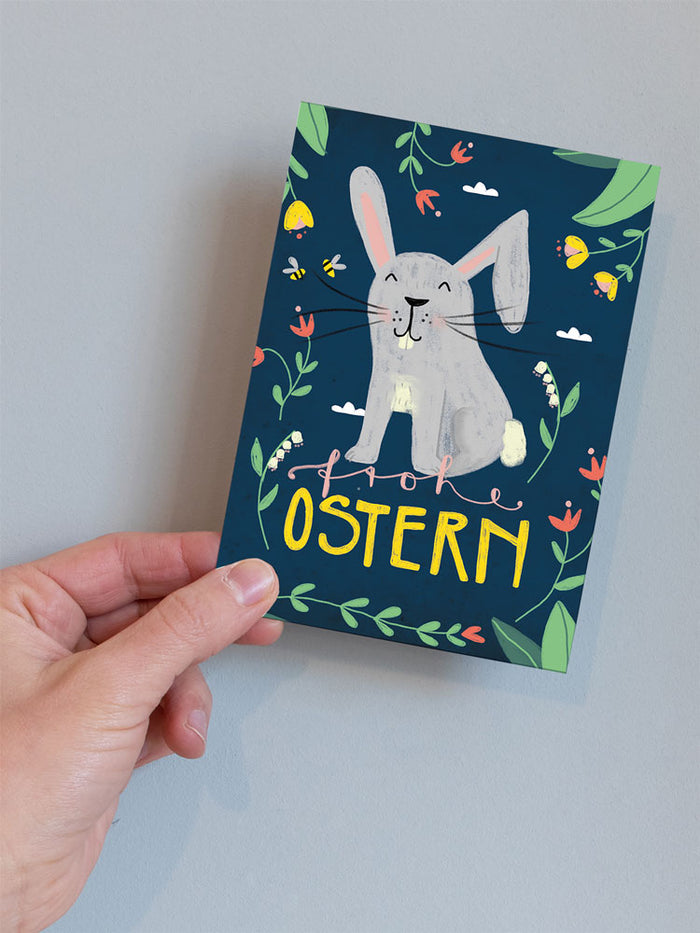 Postkarte "frohe Ostern"