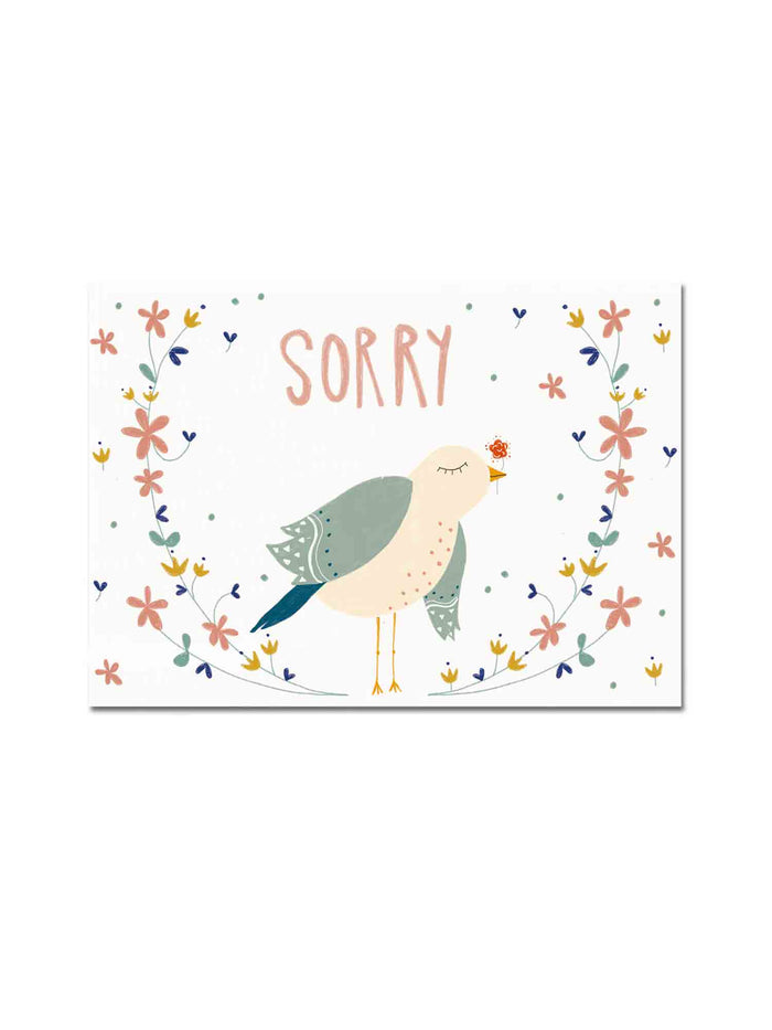 Postkarte "sorry"