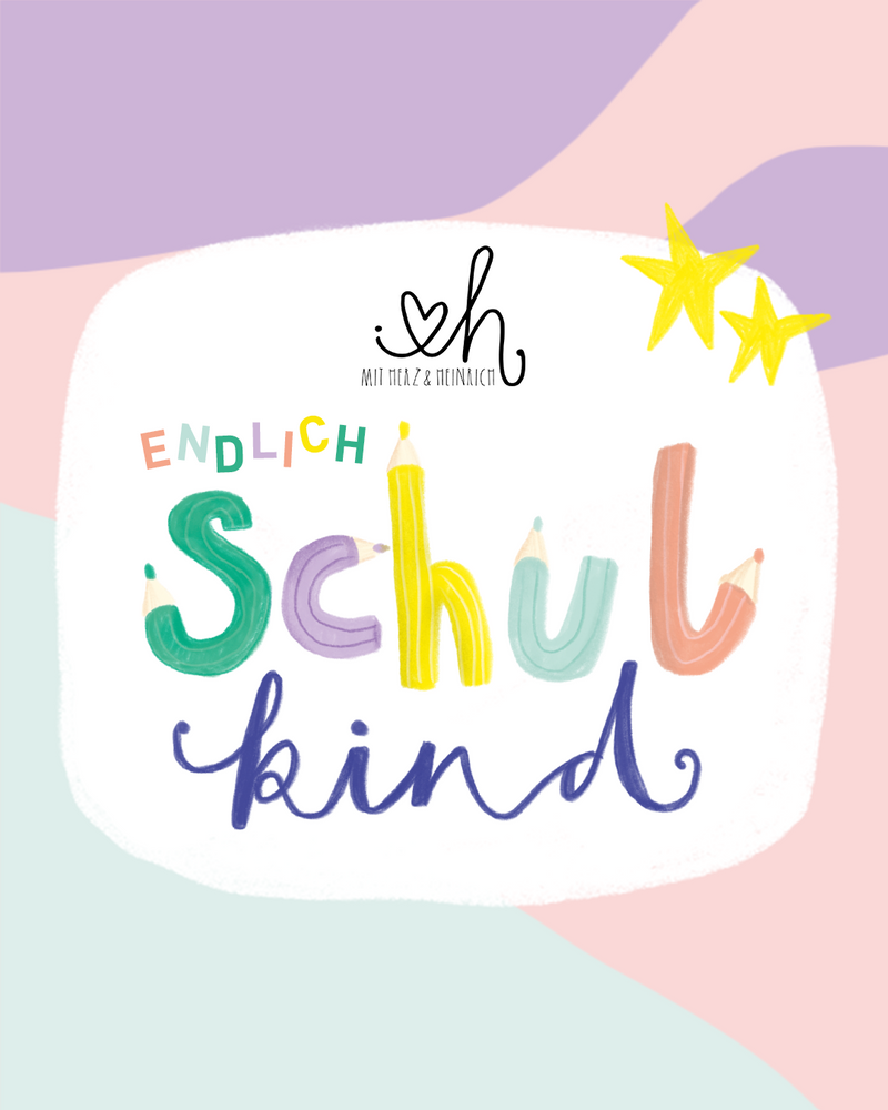 Ich packe meine Schultüte und nehme mit...
