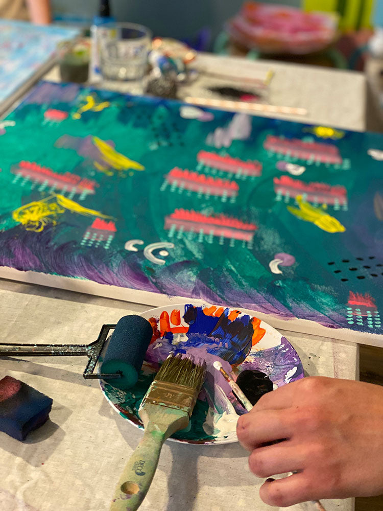 EXPERIMENTELLES MALEN am 25.06.26