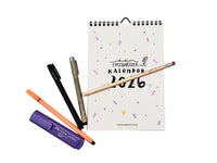 Lettering DIY Wandkalender 2026