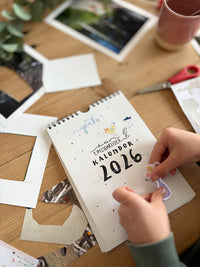 DIY Bastelkalender 2026 (2 Stickerbögen inkl.)