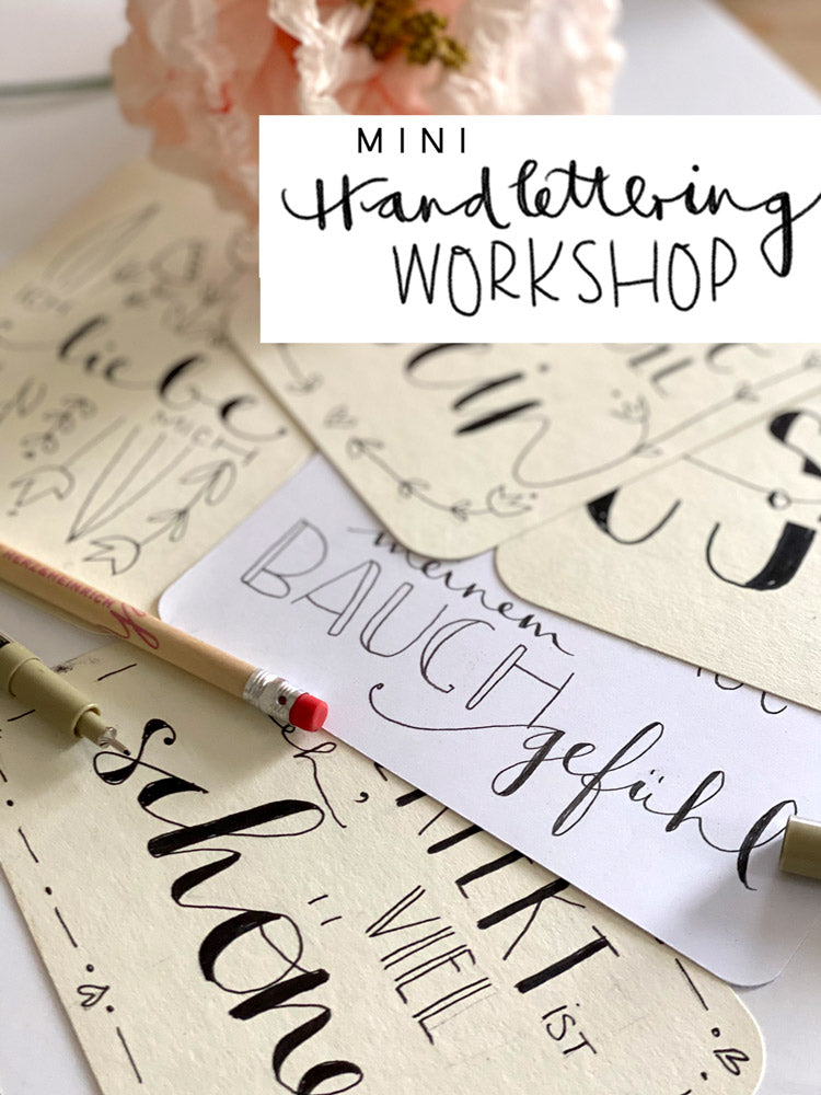 MINI-WORKSHOP - AFFIRMATIONSKARTEN