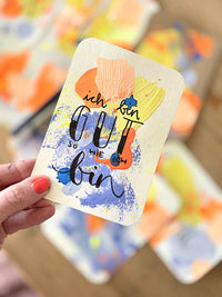 AFFIRMATIONSKARTENSET ACRYL & LETTERING - 16.04.26