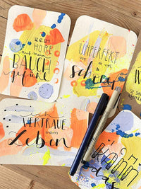 AFFIRMATIONSKARTENSET ACRYL & LETTERING - 16.04.26