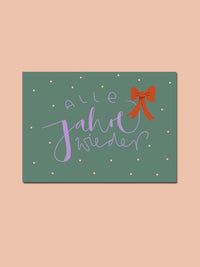 Postkarte "alle Jahre wieder"
