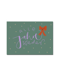 Postkarte "alle Jahre wieder"