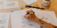 Handlettering „entdecke deine Schrift“ - ONLINE LIVE WORKSHOP 11.10.