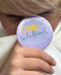 personalisierter Button "cooles Schulkind"