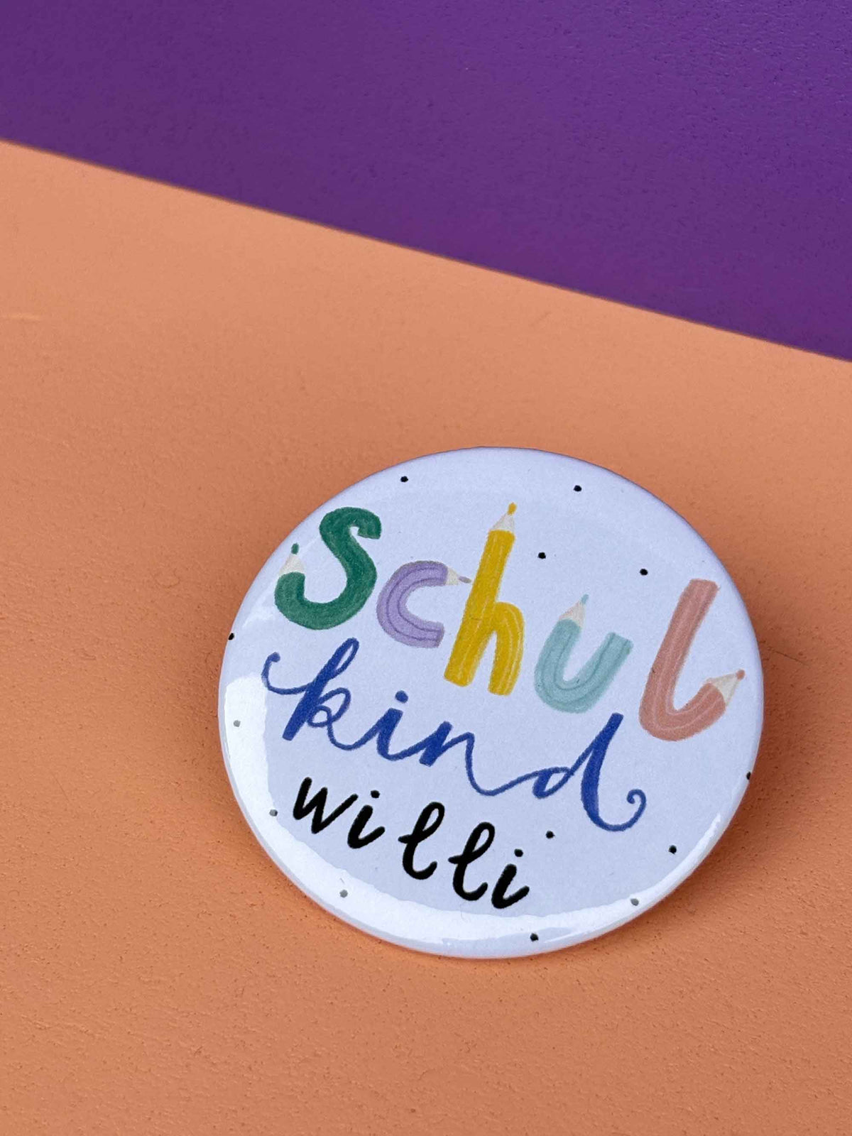 personalisierter Button "Schulkind"