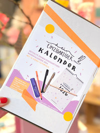 Lettering DIY Wandkalender 2026