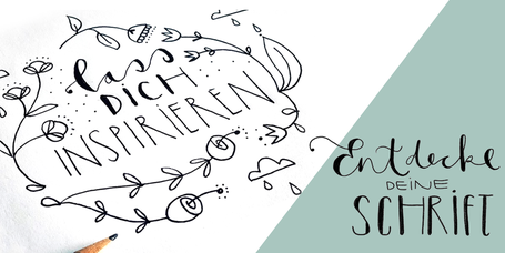 HANDLETTERING ONLINE-WORKSHOP - ENTDECKE DEINE SCHRIFT 19.01.25