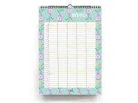 Familienkalender 2026 - farbenfroher Hingucker