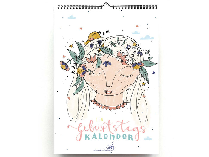 Geburtstagskalender DIN A4