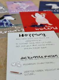 Gefühlskarten zum Buch Frida malt Freude