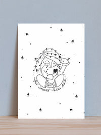 Postkarte "für immer hier drin"