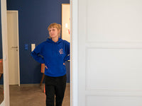 Hoodie "ja bla bla" Blau