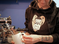 Hoodie "true love" Schwarz