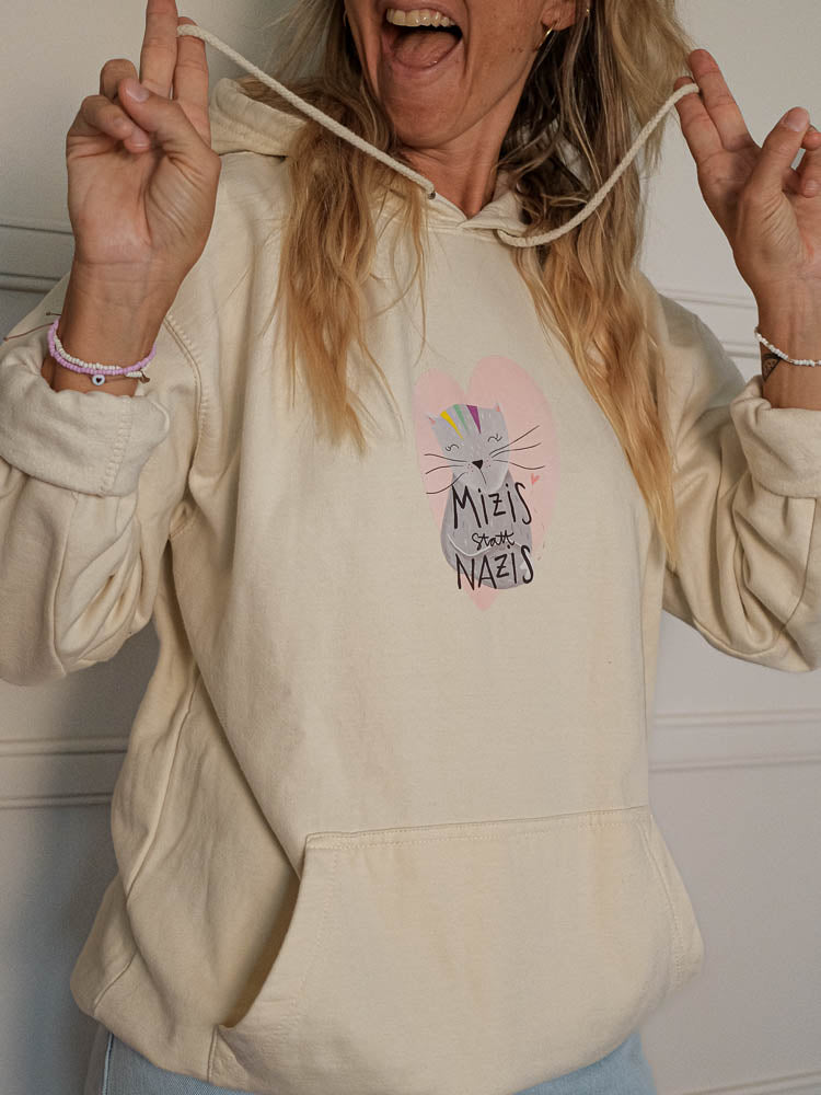 Hoodie "Mizis" Creme