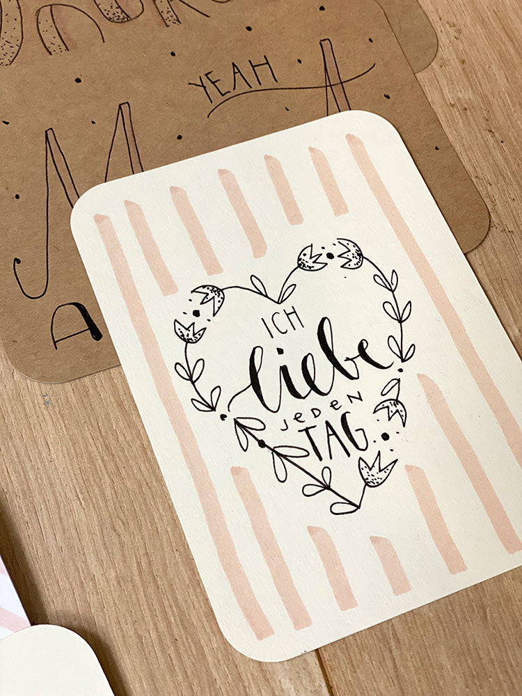 SAG´S DURCH DIE BLUME - HANDLETTERING am 15.05.26