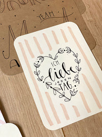 SAG´S DURCH DIE BLUME - HANDLETTERING am 15.05.26