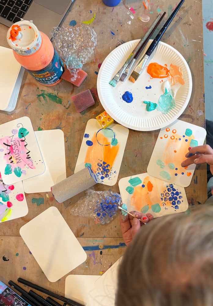 "Nix müssen, nur malen“ - ONLINE LIVE WORKSHOP