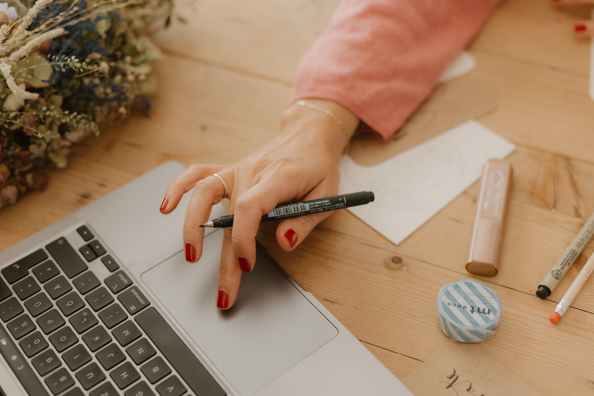 Handlettering „entdecke deine Schrift“ - ONLINE LIVE WORKSHOP 11.10.