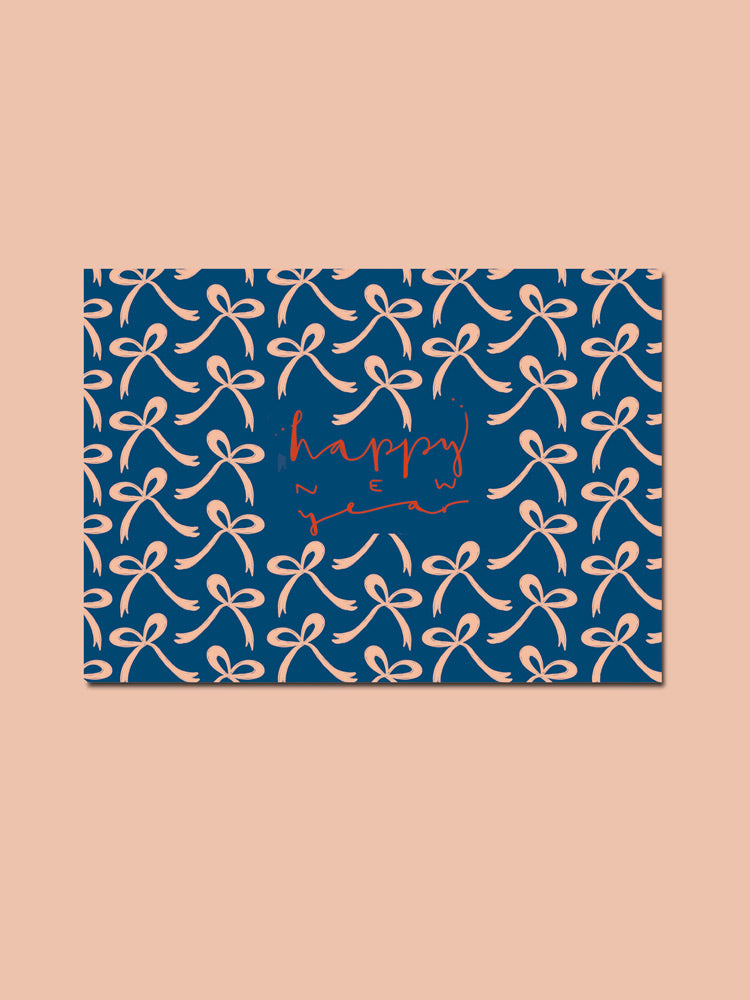 Postkarte "happy new year"