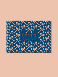 Postkarte "happy new year"