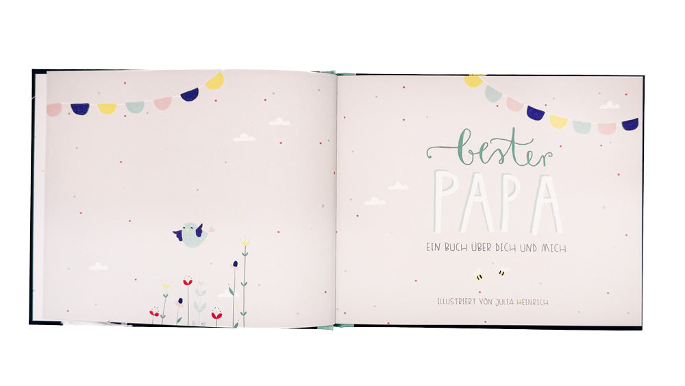 bester Papa - Ein Eintragebuch über Dich und mich