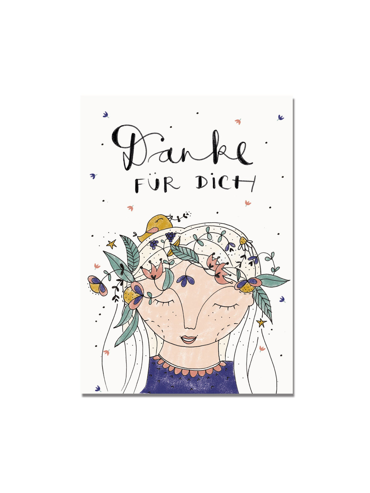 Postkarte "Danke für Dich"