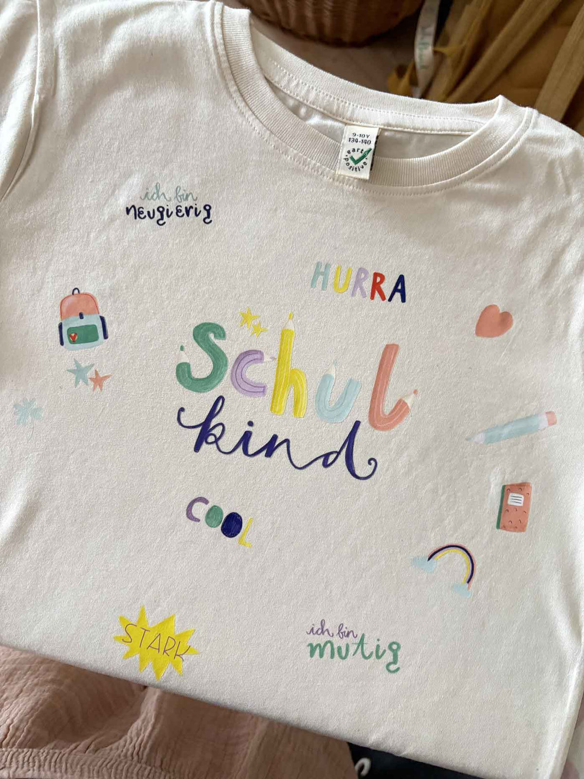 Schulkind T-Shirt DIY Set