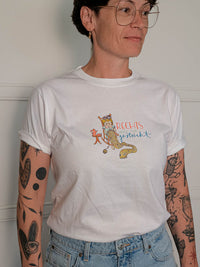 T-Shirt "Rechts wird nur gestrickt"