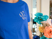 T-Shirt "ja bla bla" Blau