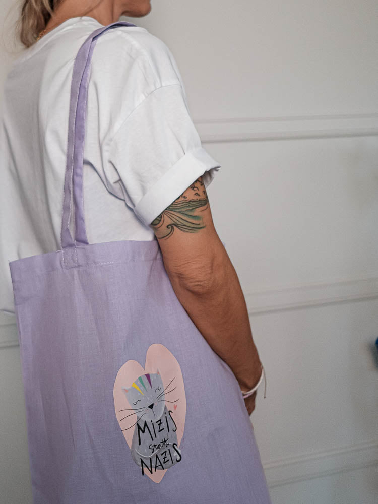 Stofftasche "Mizis" Flieder