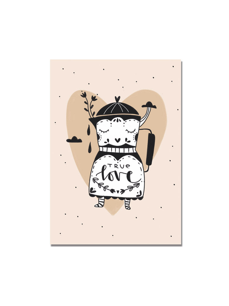 Postkarte "true love"
