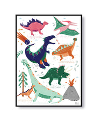 Poster "Dinosaurier" - DIN A2